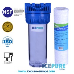 10-calowy zestaw obudowy filtra z filtrem osadów Icepure ICP-PPW10-50 10-calowy zestaw obudowy filtra z filtrem osadów Icepure ICP-PPW10-50