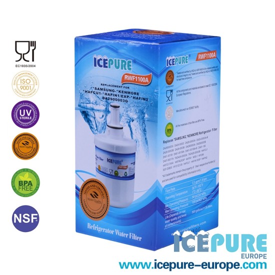 Filtr wody Samsung DA29-00003G / HAFIN2 by Alapure RWF1100A Filtr wody Samsung DA29-00003G / HAFIN2 by Alapure RWF1100A