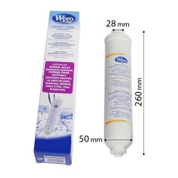 Filtr wody WPRO USC100 / 481281718629 / 484000008553 Filtr wody WPRO USC100 / 481281718629 / 484000008553