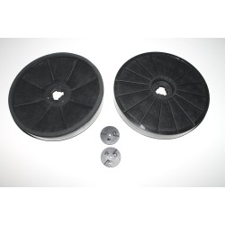 Alapure HFK49655 Kompatybilny z filtrem węglowym Miele DKF7-1 / 4965503 (2 szt.)