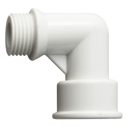 Adapter łączący filtr prysznicowy biały Adapter łączący filtr prysznicowy biały