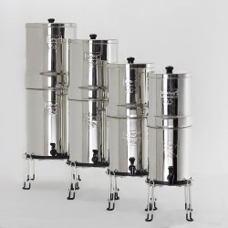 Brytyjski Berkefeld Deluxe Standard ze stali nierdzewnej Brytyjski Berkefeld Deluxe Standard ze stali nierdzewnej