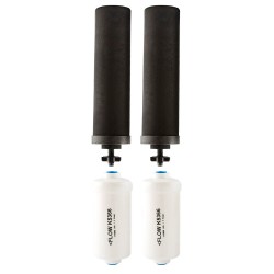 Wkłady filtrujące do wody Black Berkey + Berkey PF-2 Wkłady filtrujące do wody Black Berkey + Berkey PF-2
