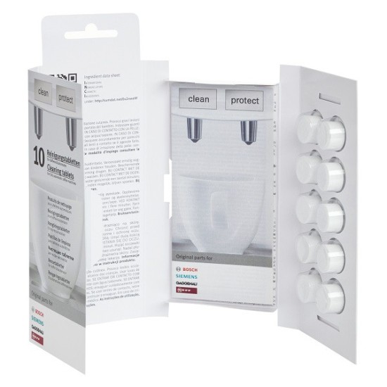Tabletki czyszczące Gaggenau 00312295 / 00311970 (10 szt.) Tabletki czyszczące Gaggenau 00312295 / 00311970 (10 szt.)