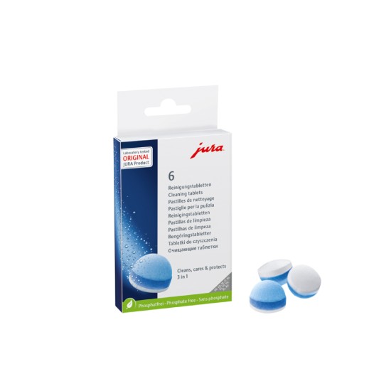 Jura 3-stopniowe tabletki czyszczące 24225 / 62715