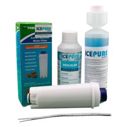 Zestaw konserwacyjny Delonghi DLSC004 z Icepure CMF500 Zestaw konserwacyjny Delonghi DLSC004 z Icepure CMF500