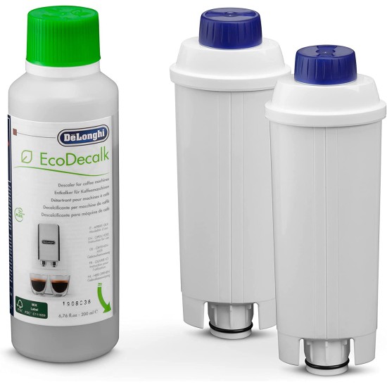 Zestaw konserwacyjny Delonghi DLSC322 / AS00002528 - EcoDecalk i filtr wody Zestaw konserwacyjny Delonghi DLSC322 / AS00002528 - EcoDecalk i filtr wody