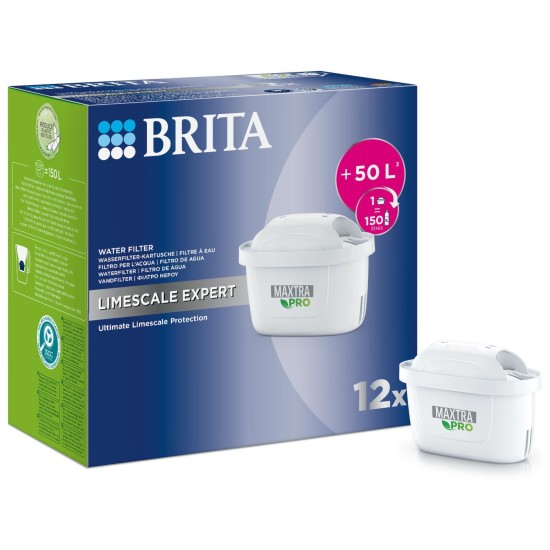 Filtr do wody BRITA MAXTRA KALK EXPERT ALL-IN-1 12-Pack