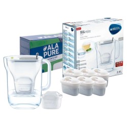 Dzbanek filtrujący Brita 1021884 Fill & Enjoy Style z 6 filtrami Alapure Maxtra+ Dzbanek filtrujący Brita 1021884 Fill & Enjoy Style z 6 filtrami Alapure Maxtra+