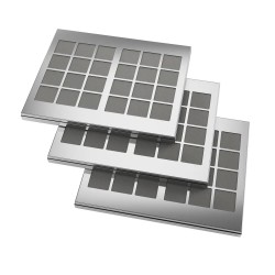 Regenerowalny filtr węglowy Gaggenau 17004038 / AA200122 (3 szt.) Regenerowalny filtr węglowy Gaggenau 17004038 / AA200122 (3 szt.)